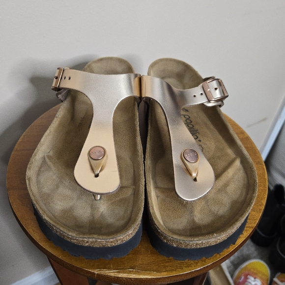 BIRKENSTOCK Papillio Gizeh Grooved Platform Vegan Birko-Flor - Picture 2 of 11